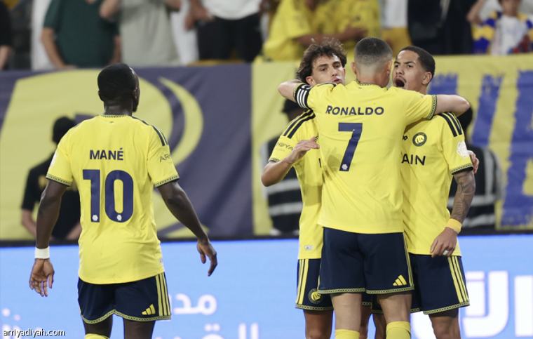 النصر يفوز على نيوم 1-0 بهدف جواو فيليكس ورونالدو يهدر جزاء