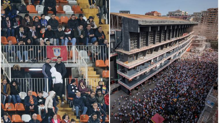 جماهير فالنسيا تجهّز احتجاجات في ميستايا أمام برشلونة