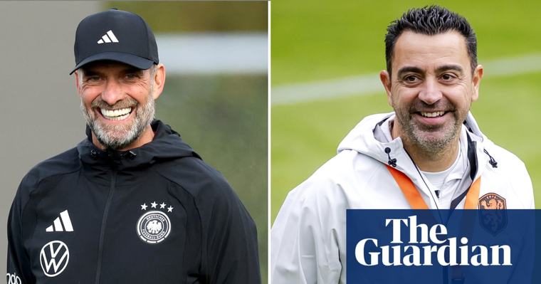 كلوب وتشافي يفتتحان مشروعيهما في قمة هولندا وألمانيا