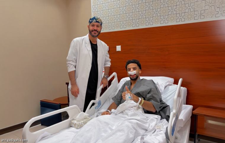 النصر يفقد سالم النجدي شهراً بعد جراحة في الأنف
