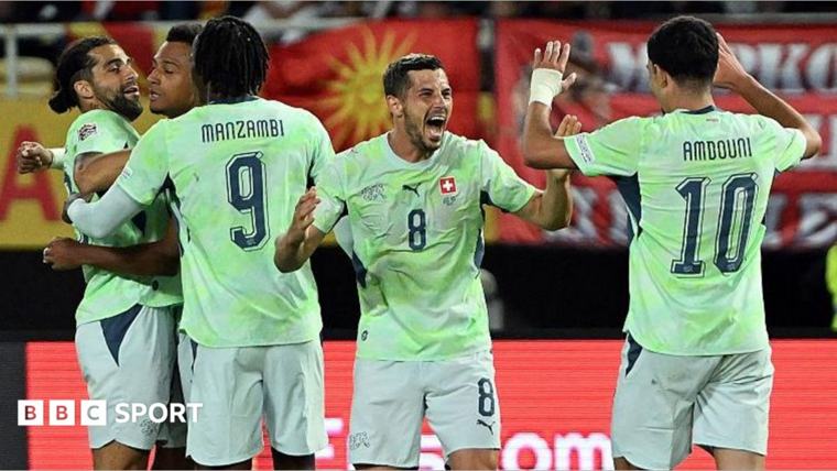 سويسرا تعوّض غياب تشاكا وإمبولو بفوز 3-0 قبل لقاء إسكتلندا