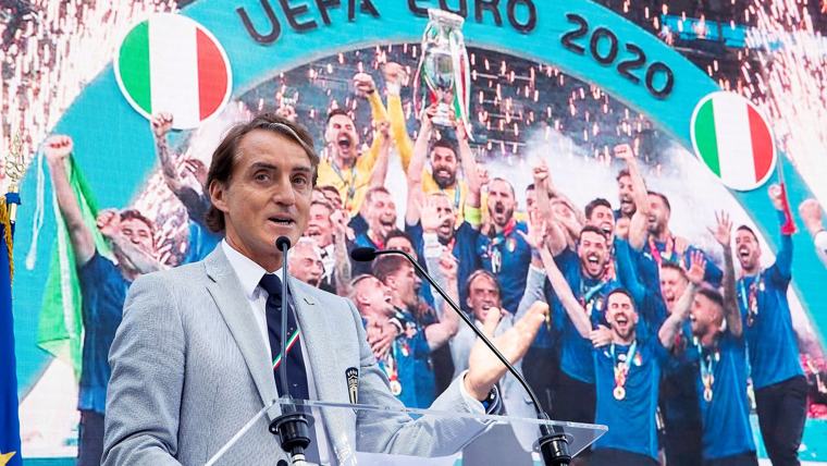 مانشيني يعود لتدريب إيطاليا بقائمة فيها 9 وجوه جديدة