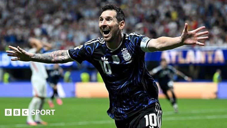 الدوري الأرجنتيني يوقف مبارياته في الدقيقة 10 تكريماً لميسي