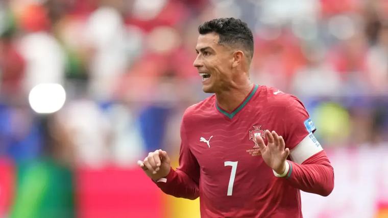 رونالدو يغادر غاضباً بعد استبعاده في فوز البرتغال على النرويج